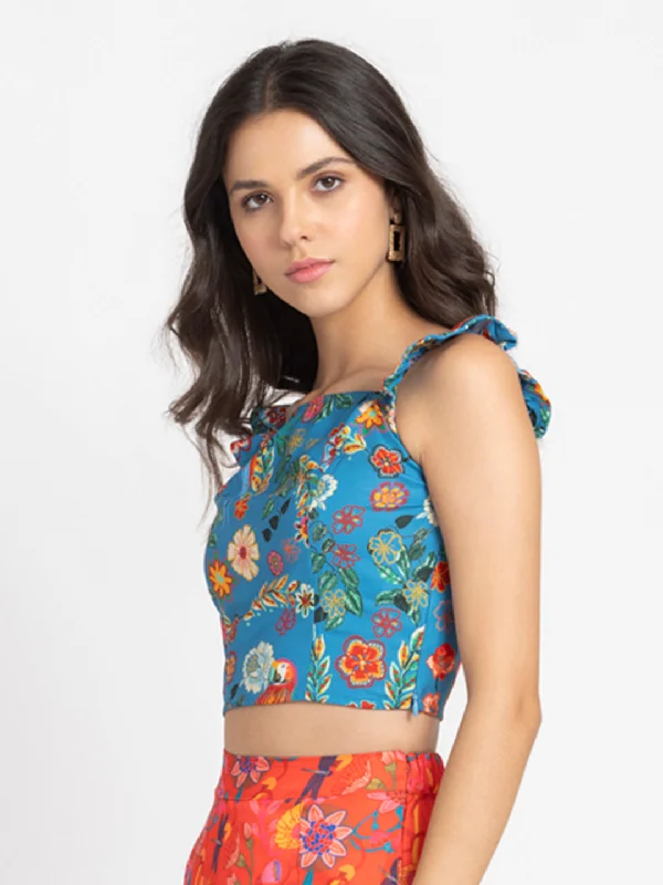 Floral Crop Top