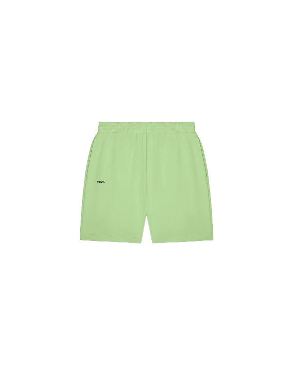 365 Midweight Mid Length Shorts—fennel-green