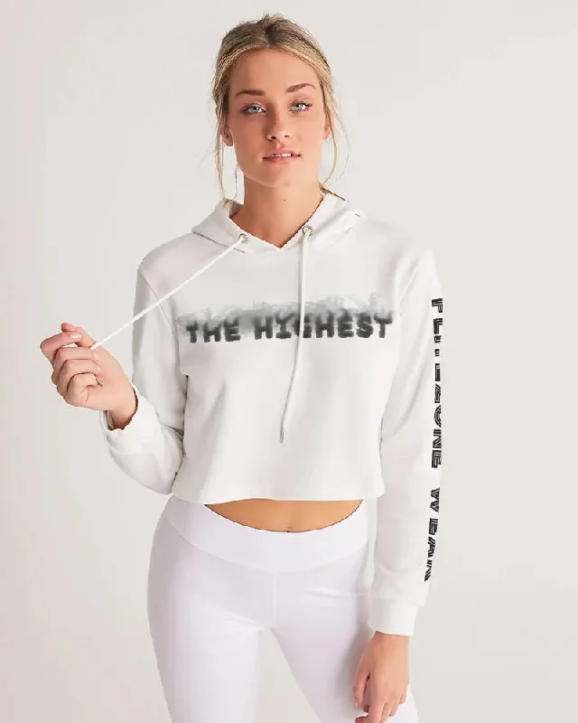 CLEAN ZONE Women's Cropped Hoodie