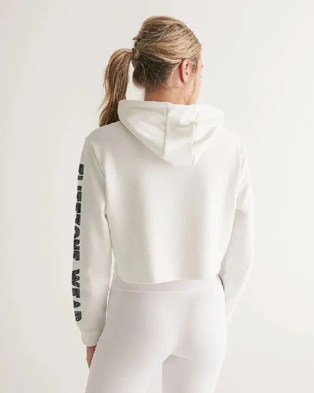 CLEAN ZONE Women's Cropped Hoodie