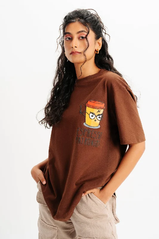 Espresso Oversized Tees