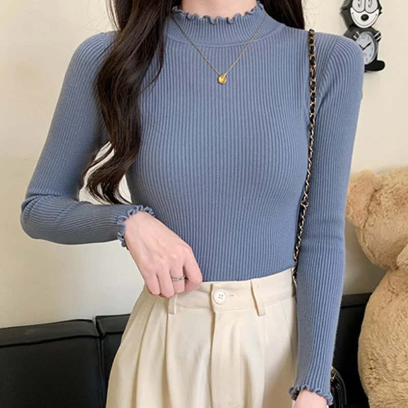 Long Sleeve Knitted Sweater