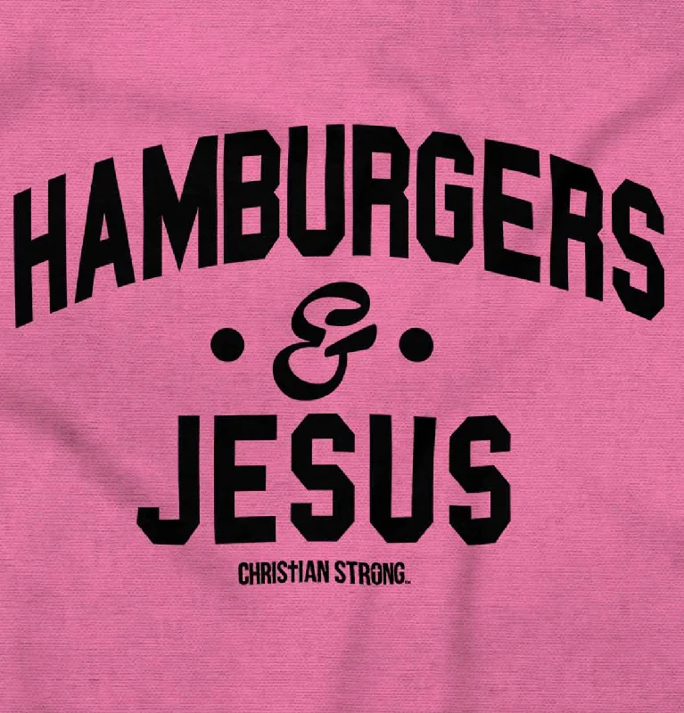 Hamburgers & Jesus T Shirt