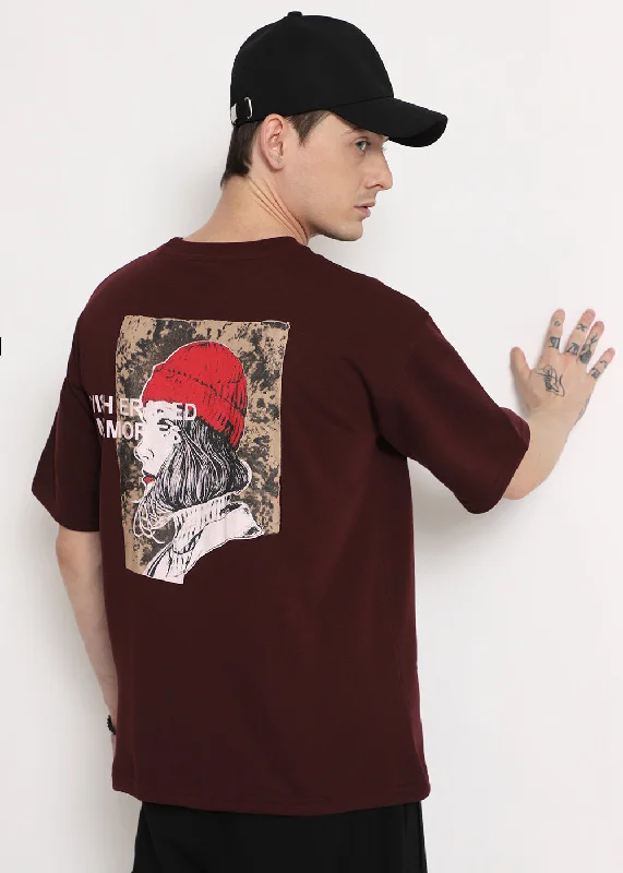 Mahogany Oversized T-shirt