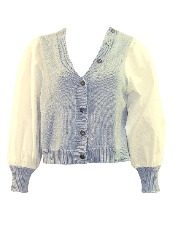 Filovemoda Blouse Sleeve Knit Cardigan