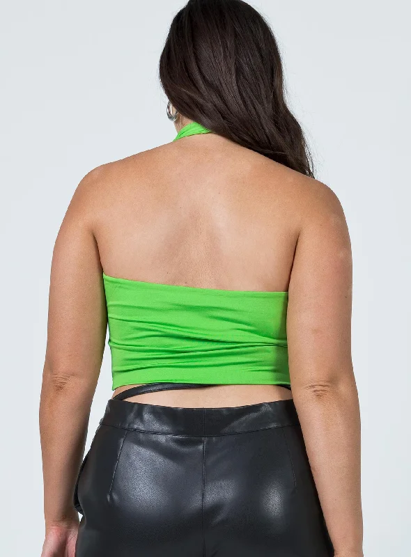 Gracie Top Green