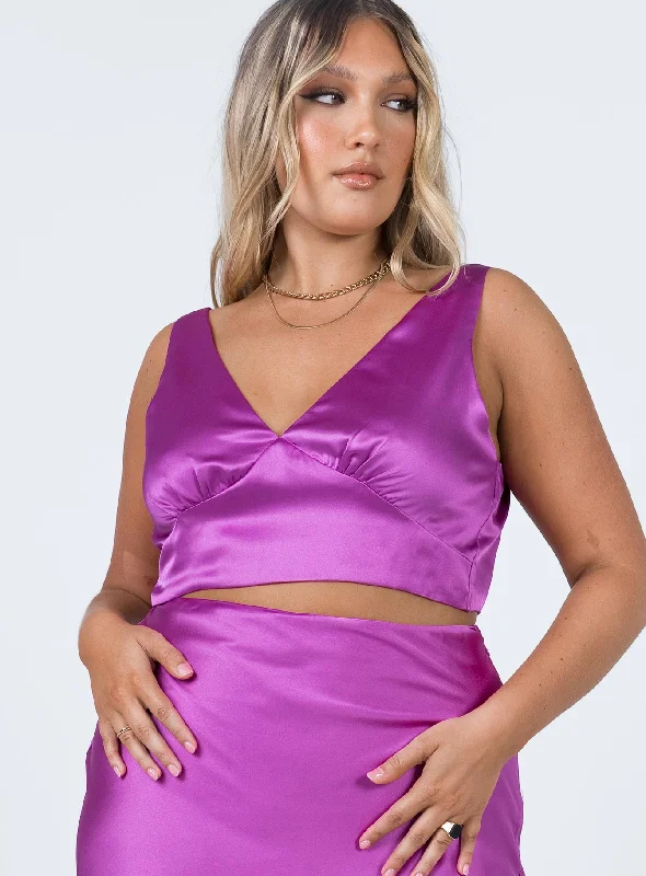 Nellie Top Purple