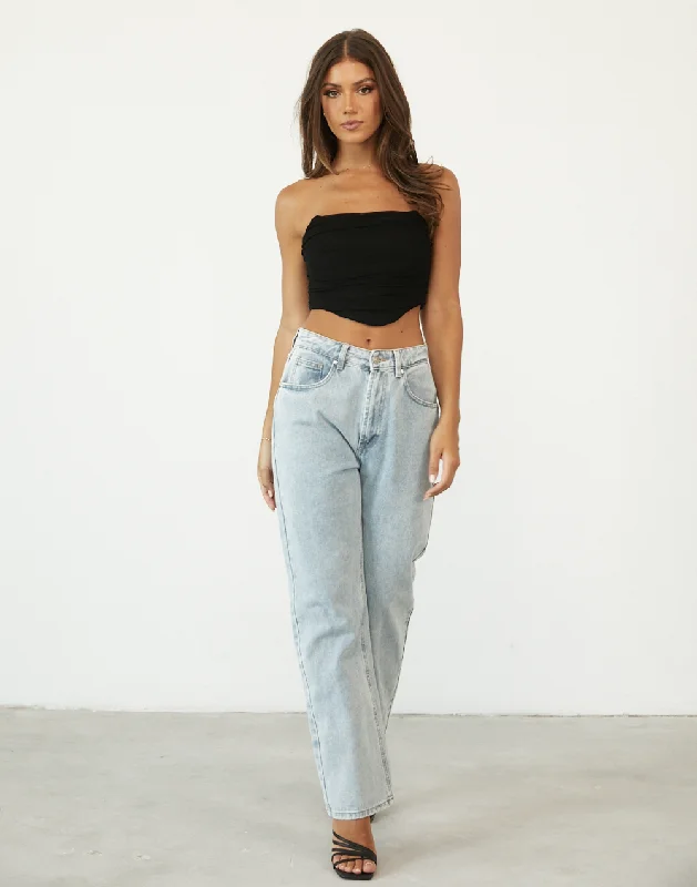 Payton Crop Top (Black)