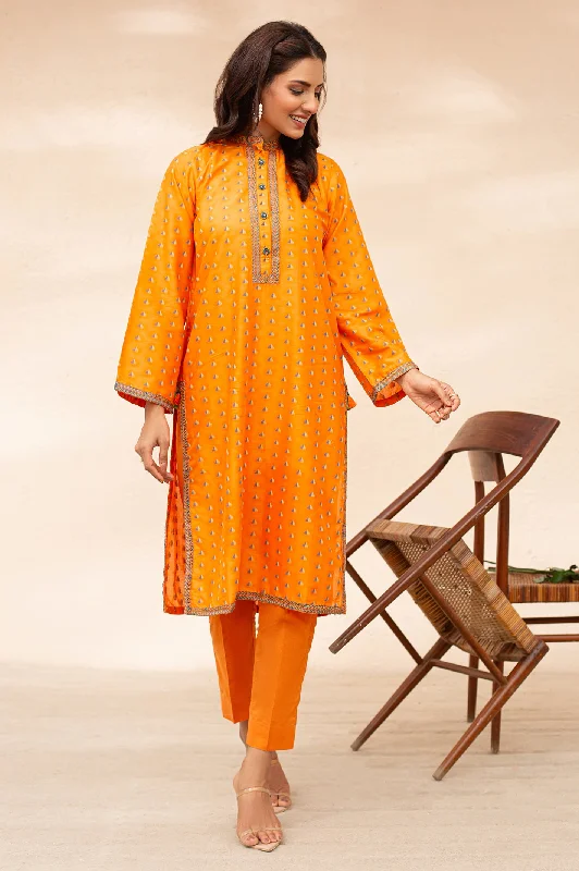 Jacquard Solid Kurti