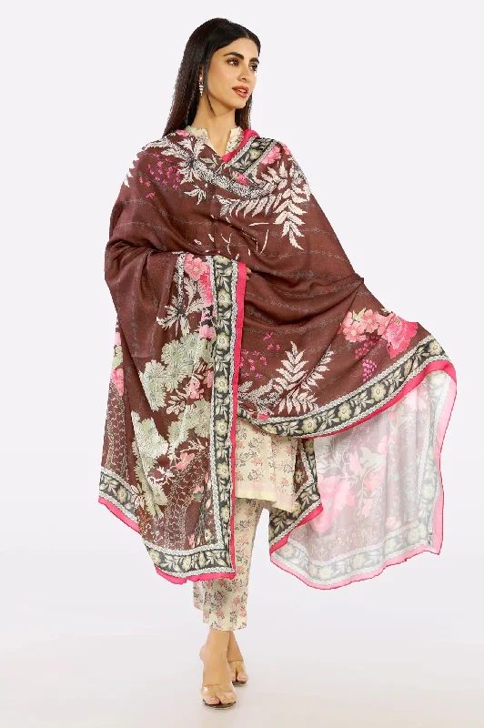 Multicolor Printed Ladies Shawl