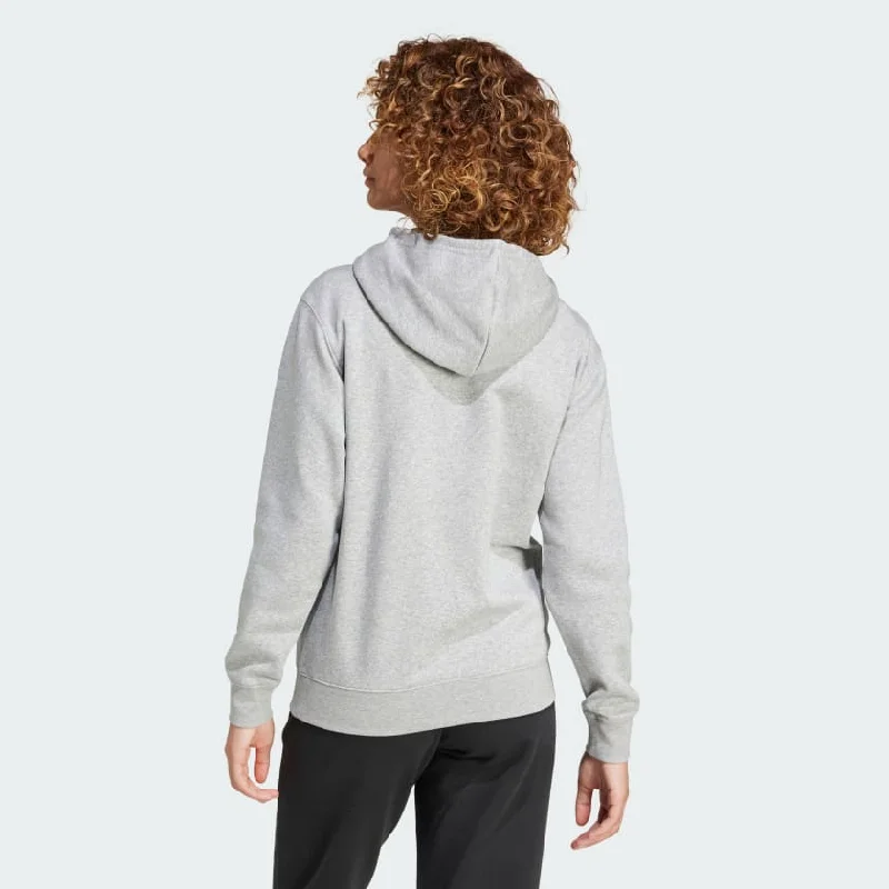 ADIDAS WOMEN'S FEELCOZY GREY HOODIE