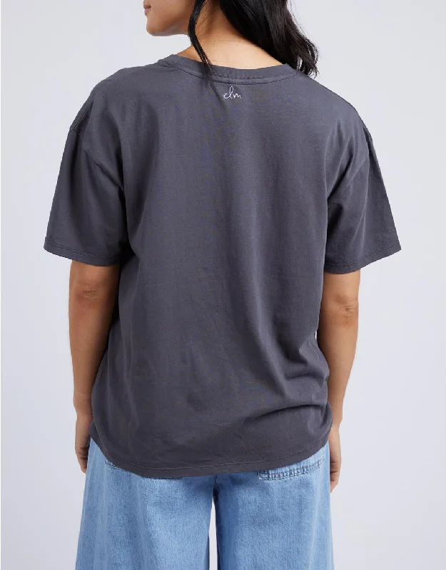 Floweret Tee - Washed Black