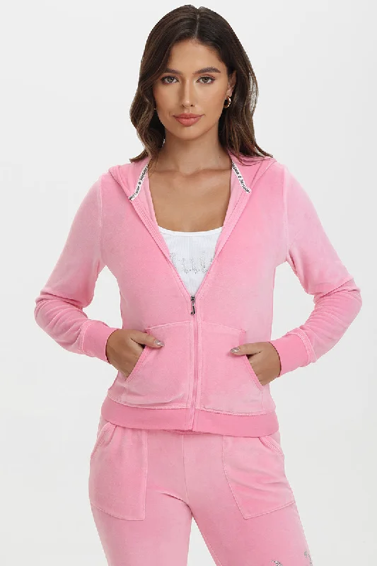 Classic Cotton Velour Hoodie