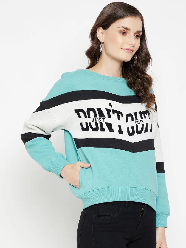 Madame  Aqua Sweatshirt