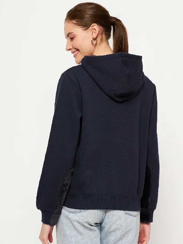 Madame Navy Sweatshirt