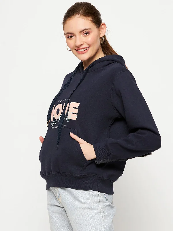 Madame Navy Sweatshirt