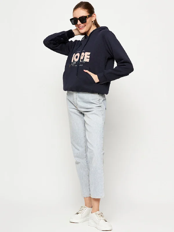 Madame Navy Sweatshirt