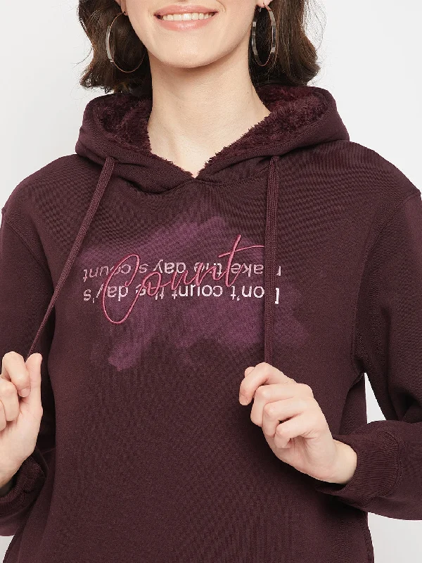 Madame  Wine Sweatshirt