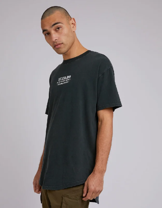 Silent Theory Mens Division Tee Dark Green