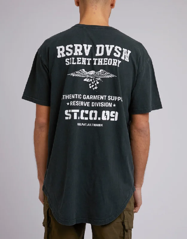 Silent Theory Mens Division Tee Dark Green