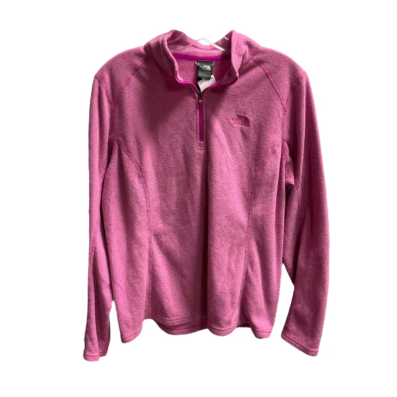 Top Long Sleeve Fleece Pullover By North Face  Size: L