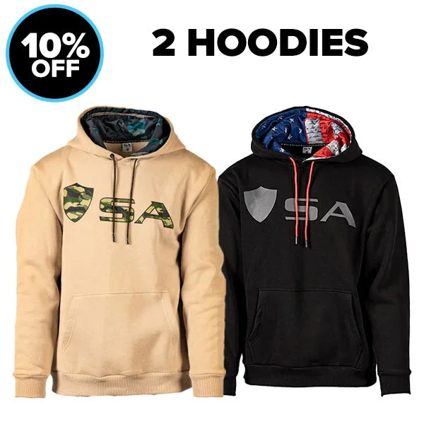 2 Hoodies