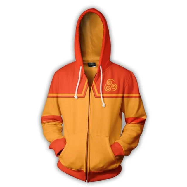 Cosplay Costume Hoodie- Avatar The Last Airbender