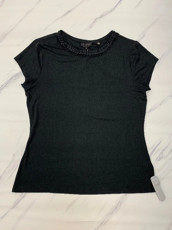 Black Top Short Sleeve Ted Baker, Size L