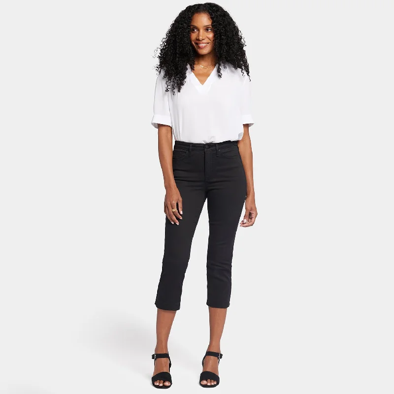 Chloe Capri Jeans - Black