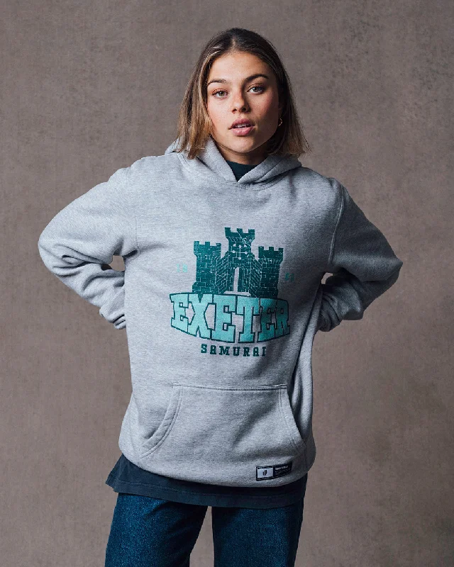 OC: 00-01 - Women's Exeter Hoodie - Grey