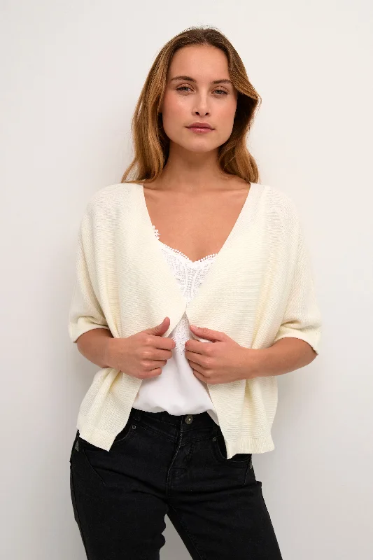 Cream Sillar Knit Bolero