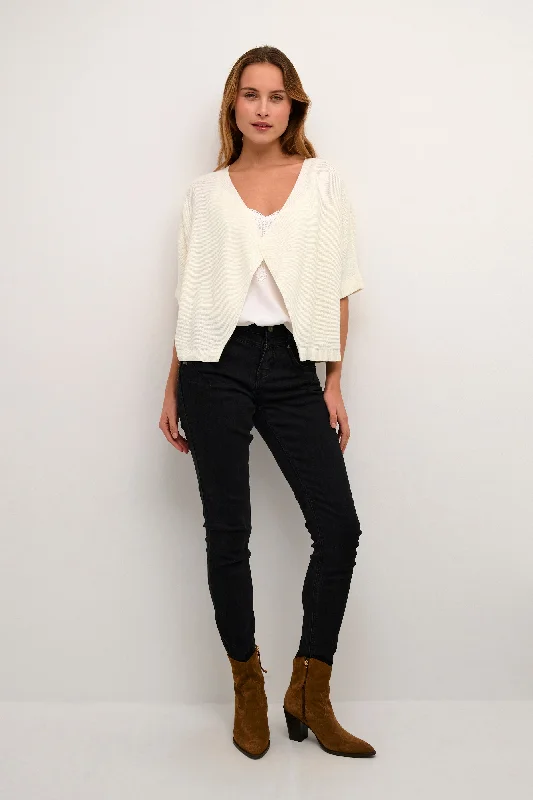 Cream Sillar Knit Bolero