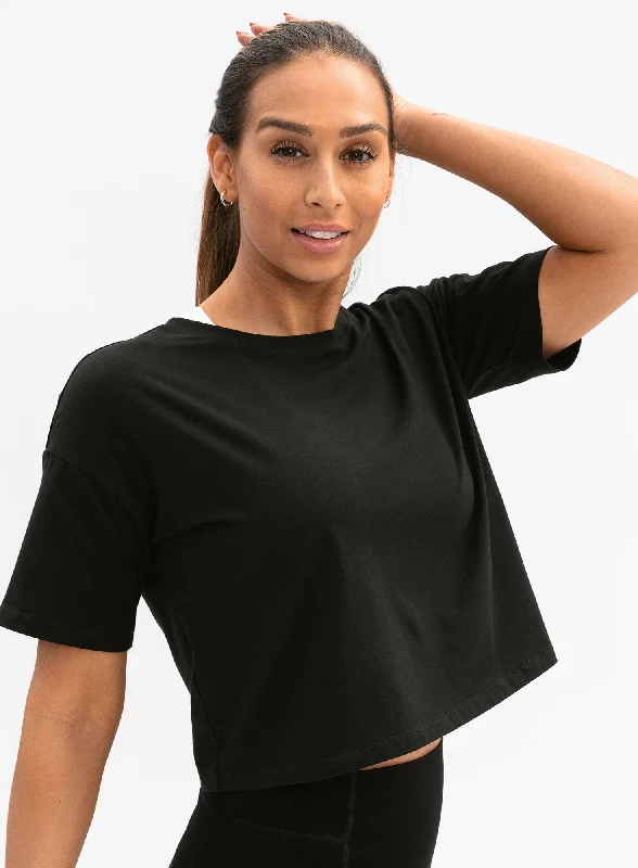 Crop Oversize Tee