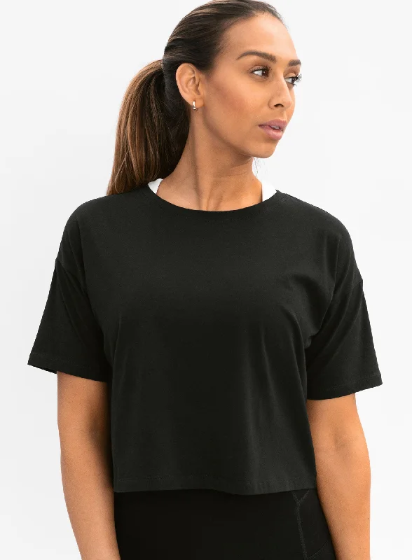 Crop Oversize Tee