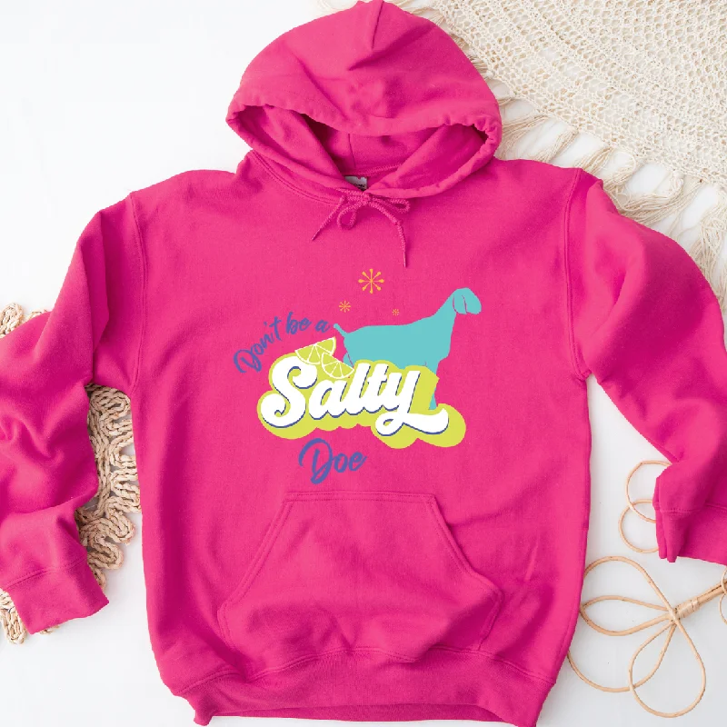 Don't Be A Salty Dairy Goat Doe Hoodie (S-3XL) Unisex - Multiple Colors!