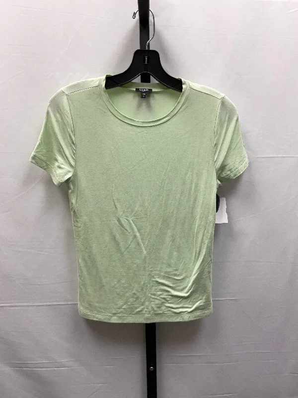 Green Top Short Sleeve Basic Express, Size S