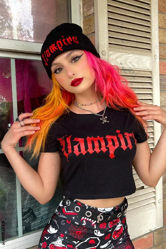 I'm a Vampire Crop Top