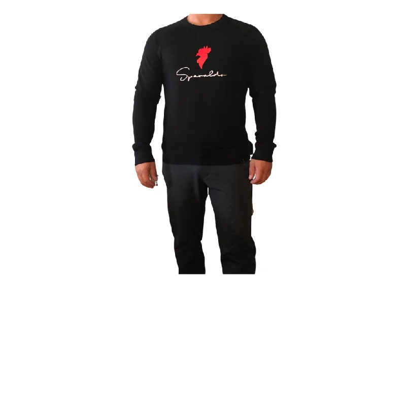 Legend Pullover Sweatshirt Black/Red Logo