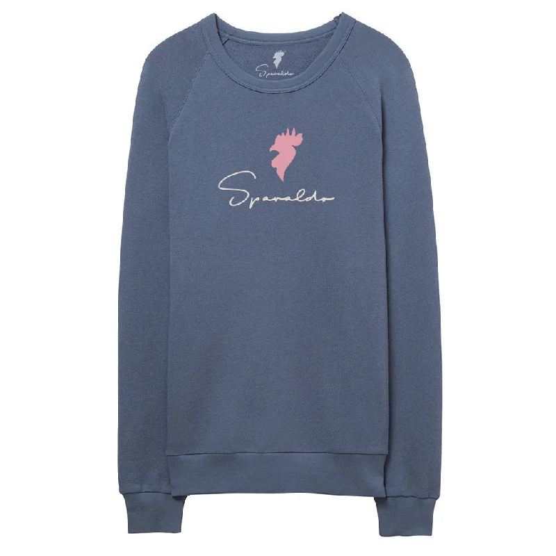 Legend Pullover Sweatshirt Spavaldo Blue/Pink Logo