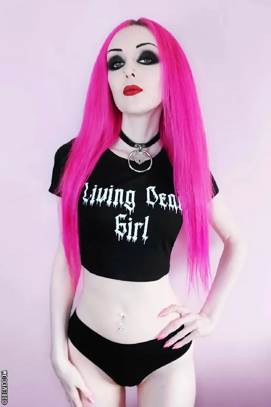 Living Dead Girl Crop Top