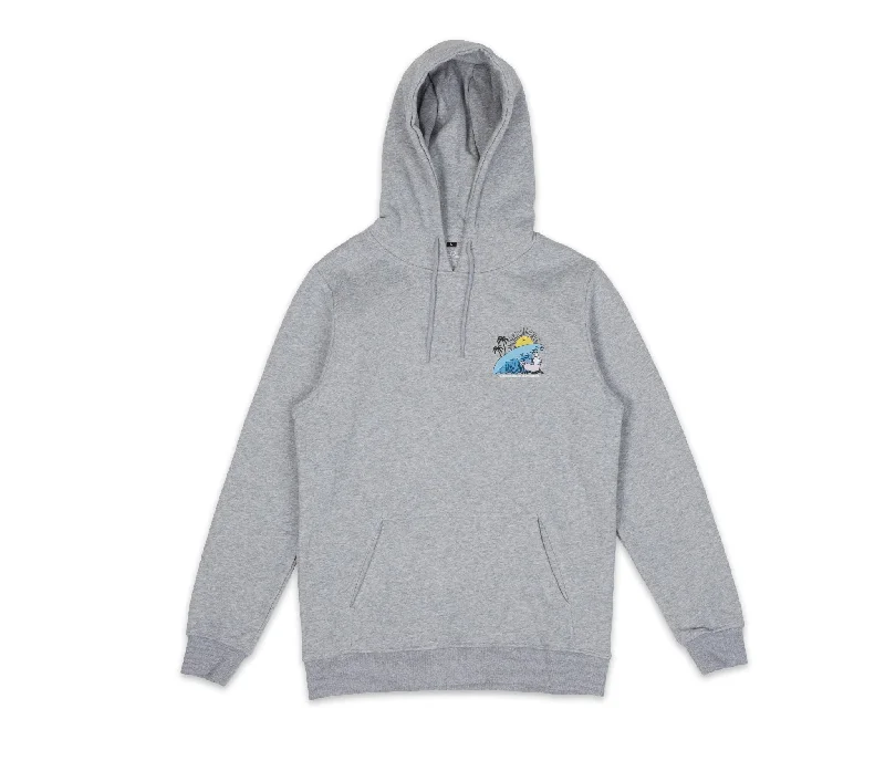 Hattifatteners Surf Trip Hoodie Unisex - Grey