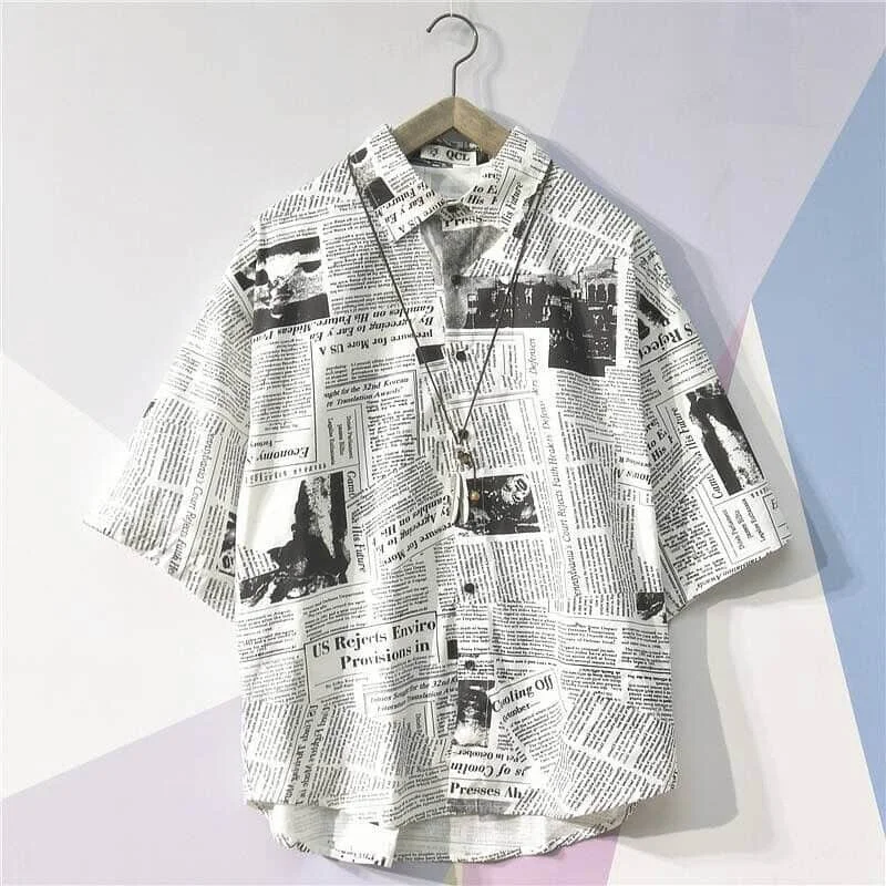 newspaper short / XXL / China