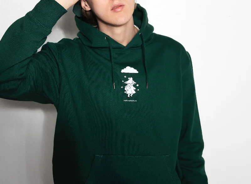 Premium Cotton Hoodie Snufkin - Green