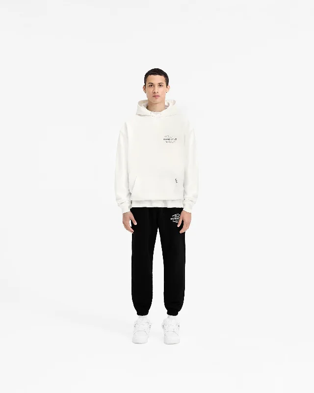 Represent Owners Club Stamp Hoodie - Flat White