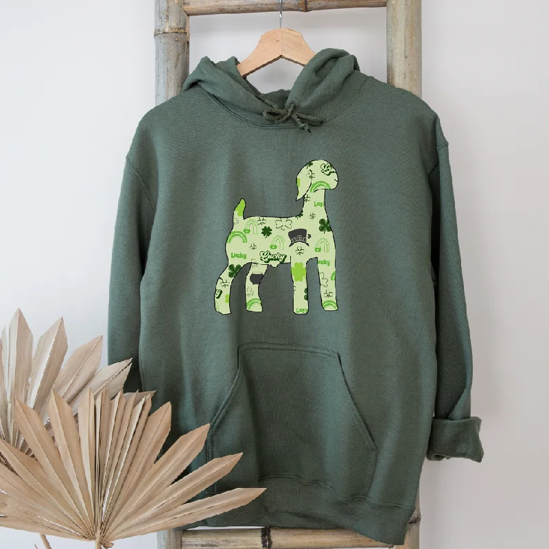 Saint Patricks Goat Hoodie (S-3XL) Unisex - Multiple Colors!