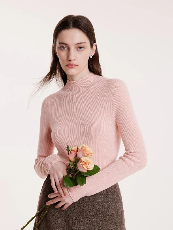 Seamless Sheath Cashmere Women Sweater