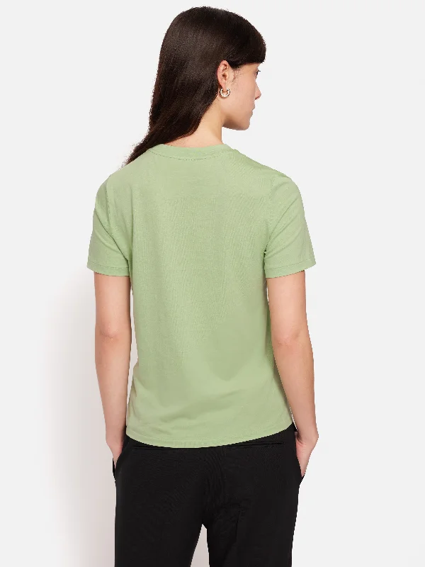 Supima Cotton Crew Neck Tee | Pastel Green