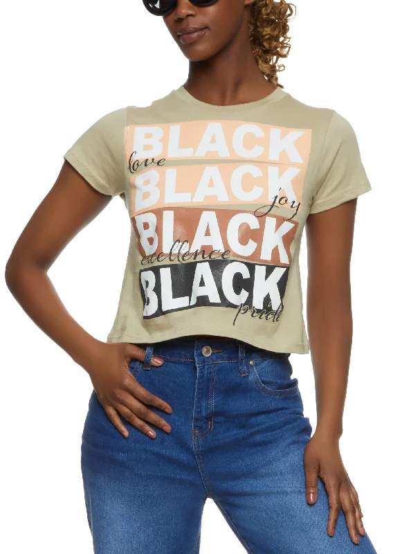 Black Excellence Short Sleeve Graphic Tee