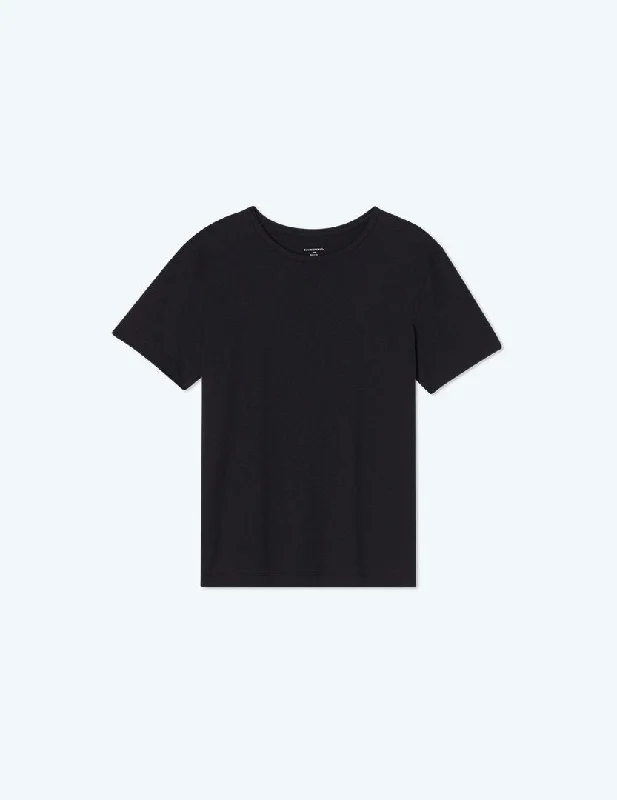 The Luxe Pima Easy Tee - Sea Urchin