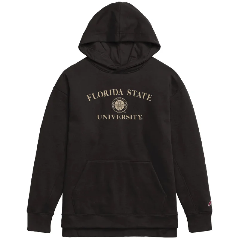 League Women's Florida State University Seal Academy Hood - Black